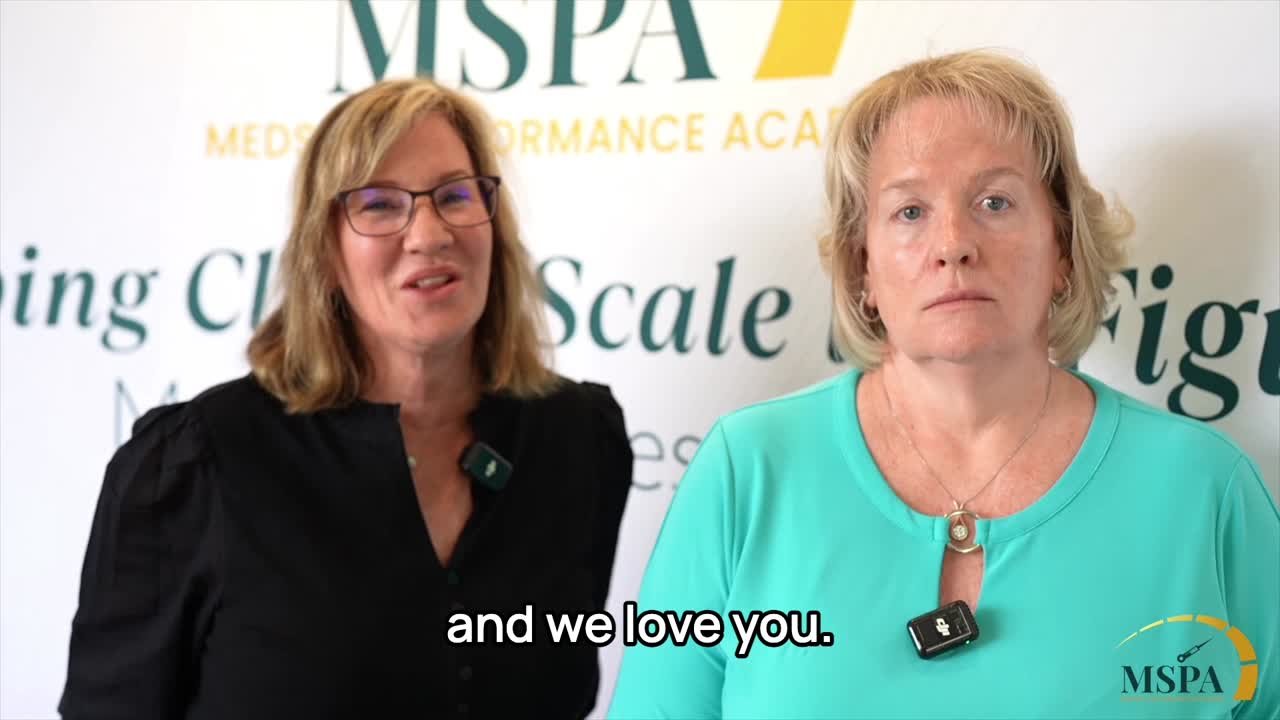 Med spa owners speaking at MSPA Conference in Dallas